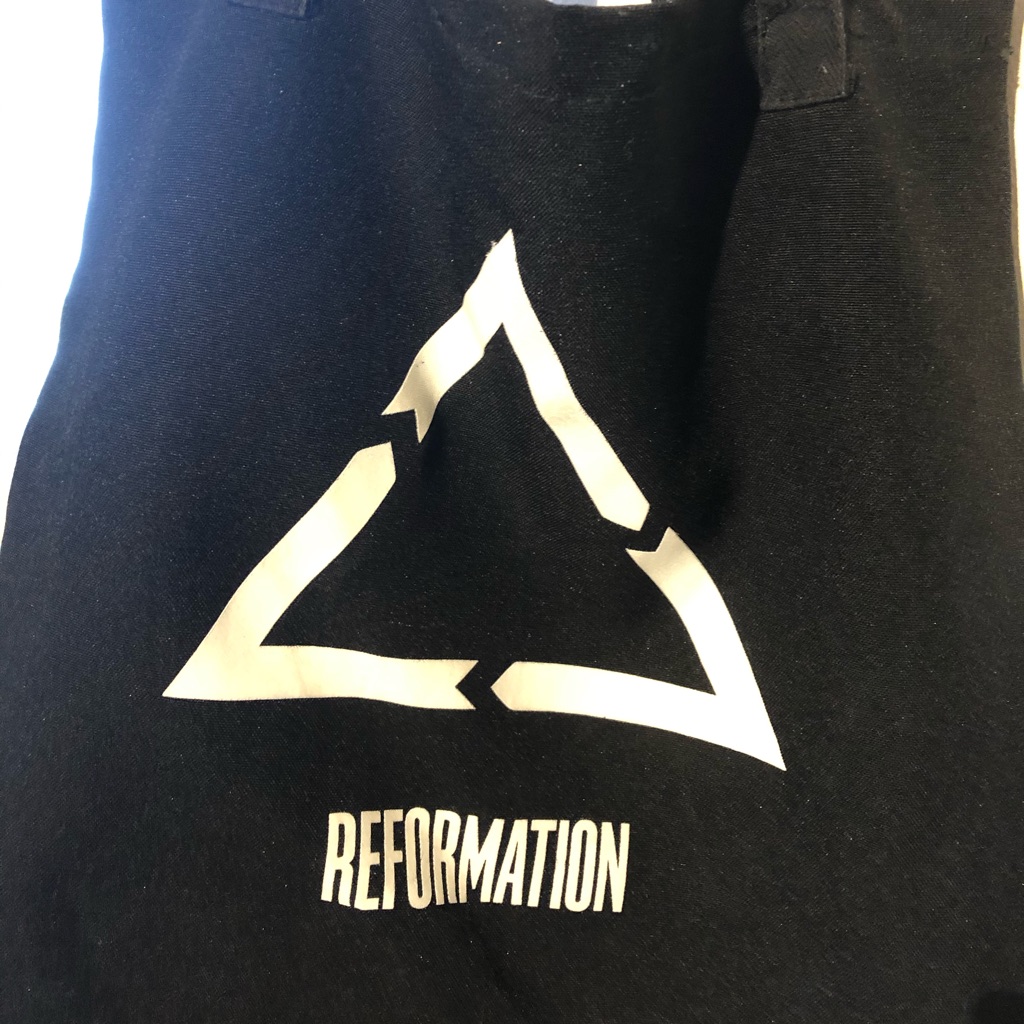 Reformation Black Tote